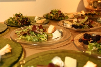 Cheese and Salad Course