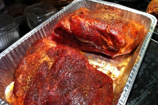 Smoked Pork Shoulders